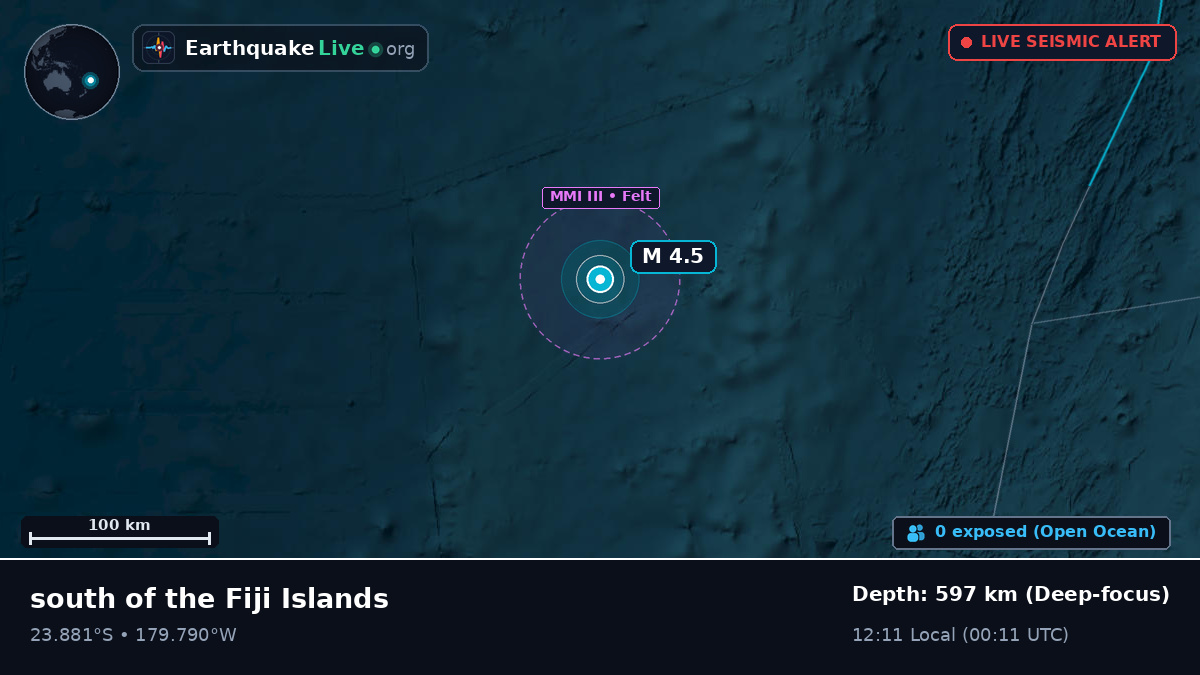 South Pacific Ocean (Tonga)