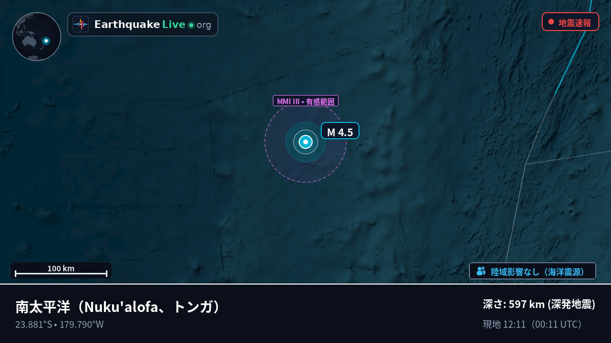 南太平洋 (トンガ)