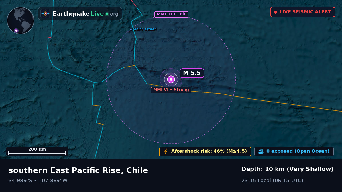 South Pacific Ocean (Chile)