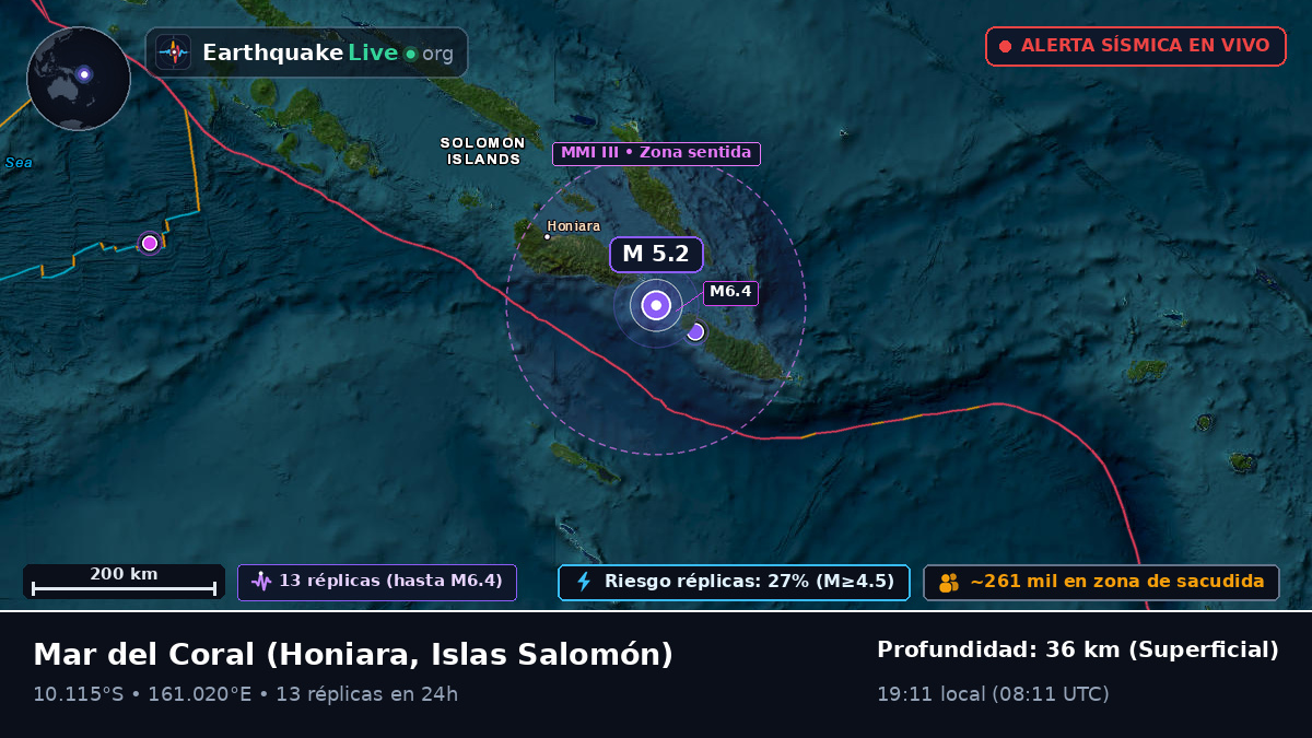 Mar del Coral (Islas Salomón)