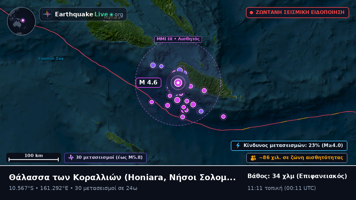 Θάλασσα των Κοραλλιών (Νήσοι Σολομώντα)