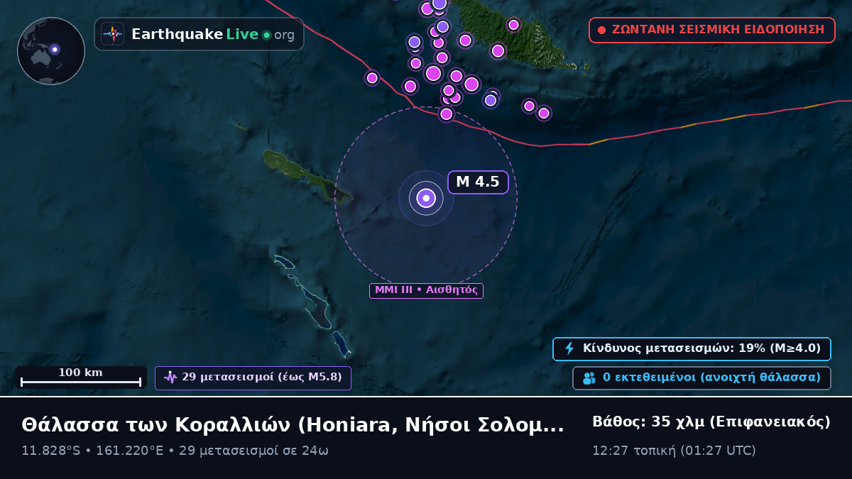 Θάλασσα των Κοραλλιών (Νήσοι Σολομώντα)