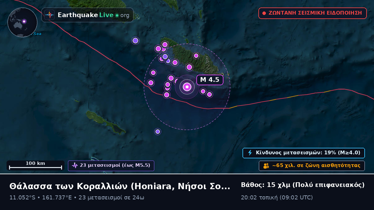 Θάλασσα των Κοραλλιών (Νήσοι Σολομώντα)