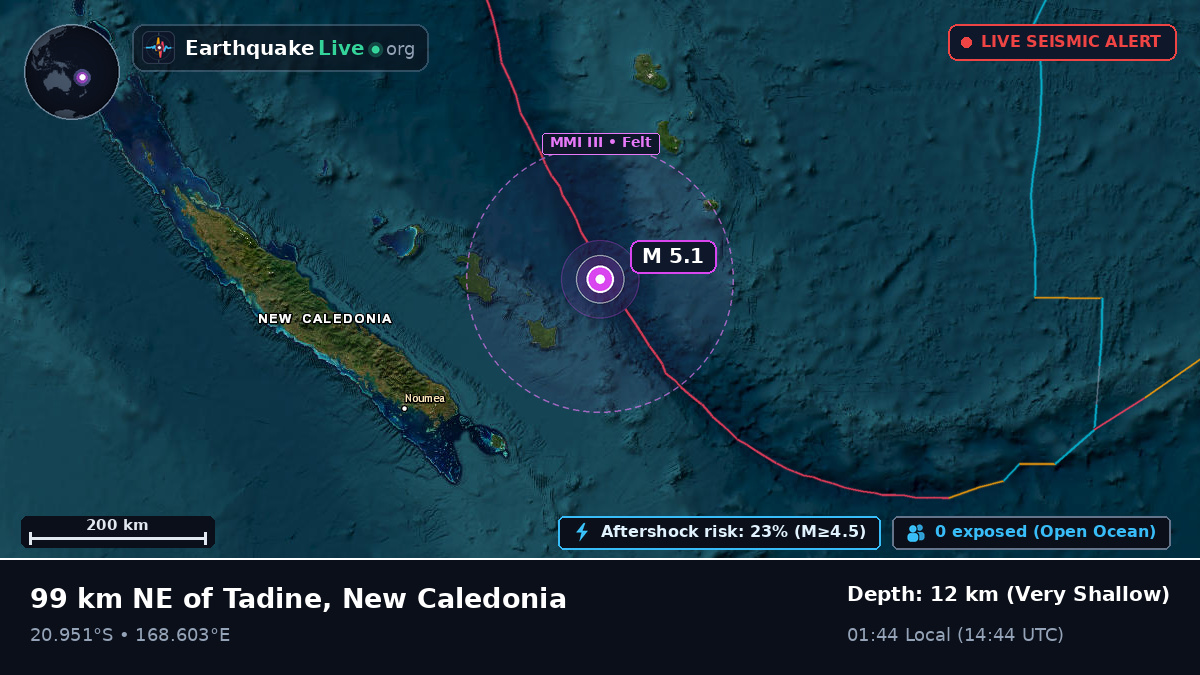 South Pacific Ocean (New Caledonia)