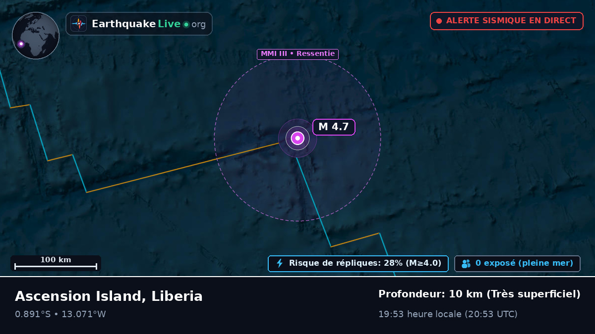 Océan Atlantique Sud (Liberia)