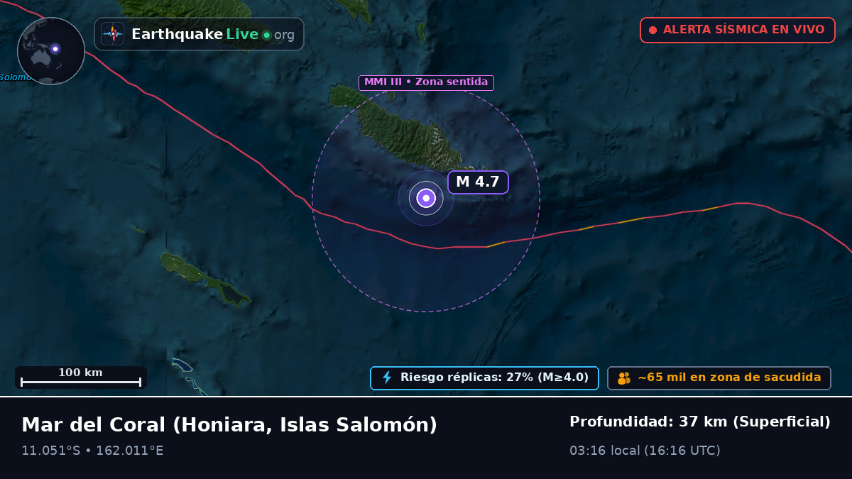 Mar del Coral (Islas Salomón)