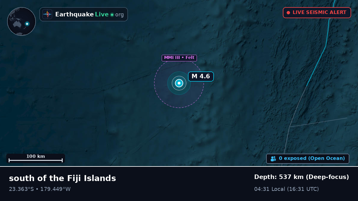 South Pacific Ocean (Tonga)