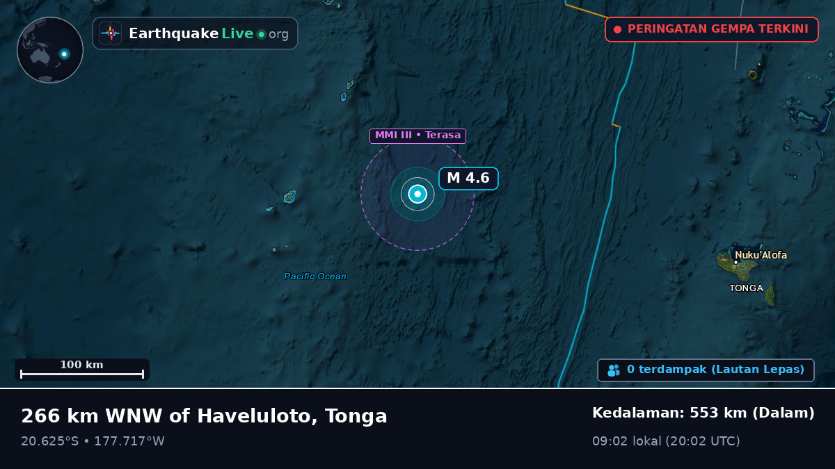 Samudra Pasifik Selatan (Tonga)