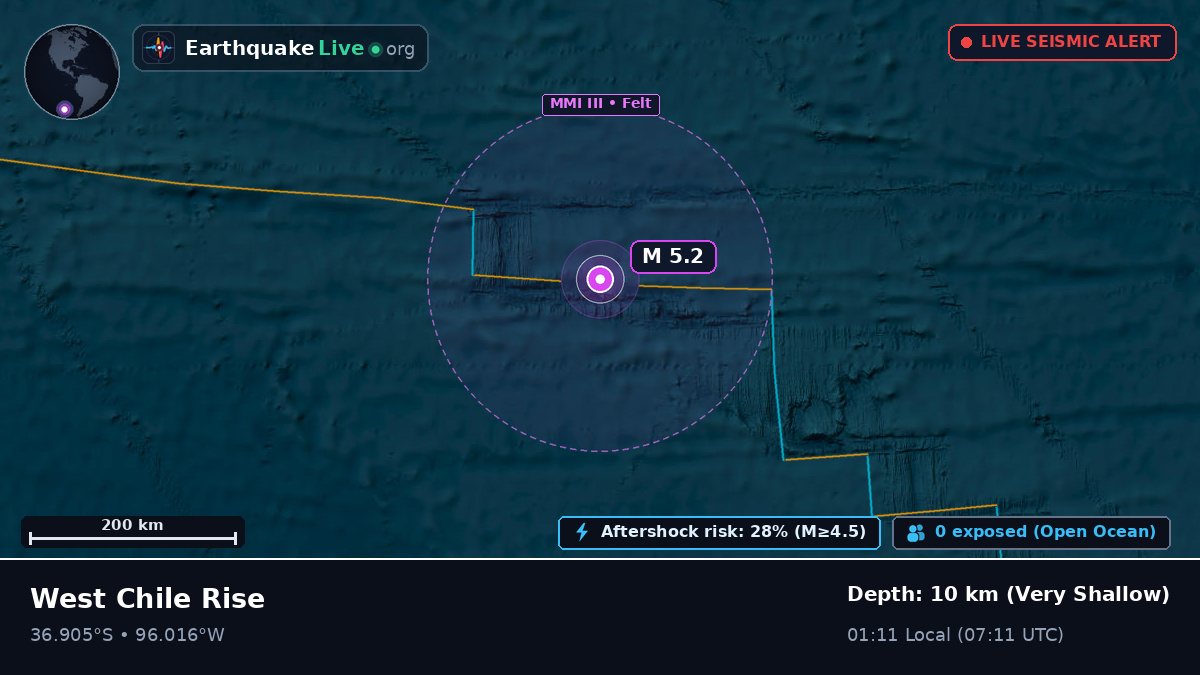 South Pacific Ocean (Chile)