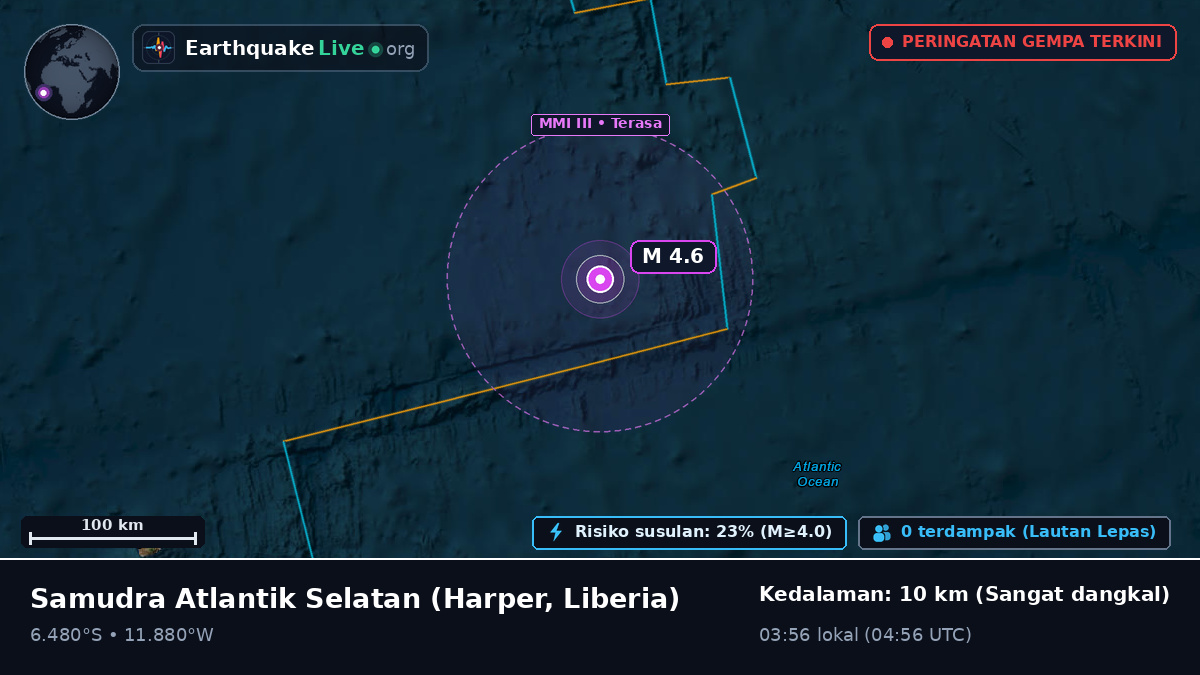 Samudra Atlantik Selatan (Liberia)