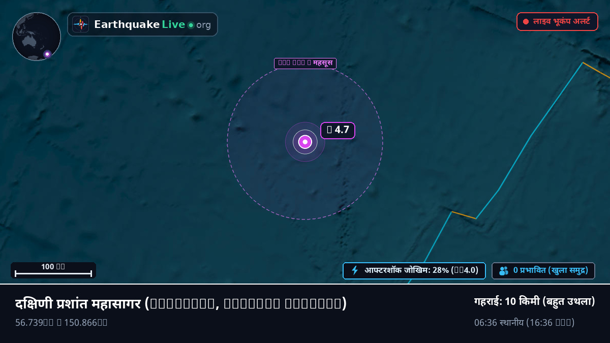दक्षिणी प्रशांत महासागर (Chatham Islands)