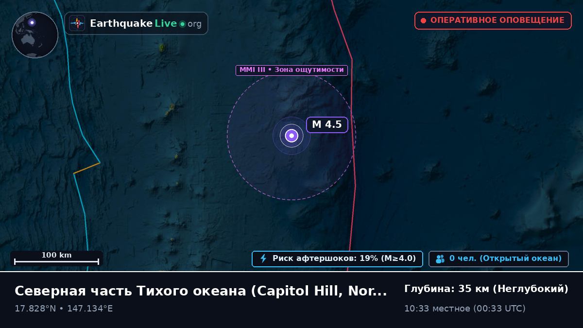 Северная часть Тихого океана (Northern Mariana Islands)