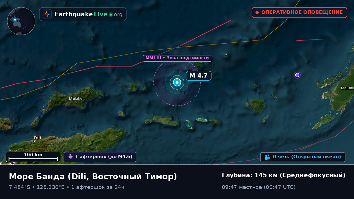 Море Банда (Восточный Тимор)