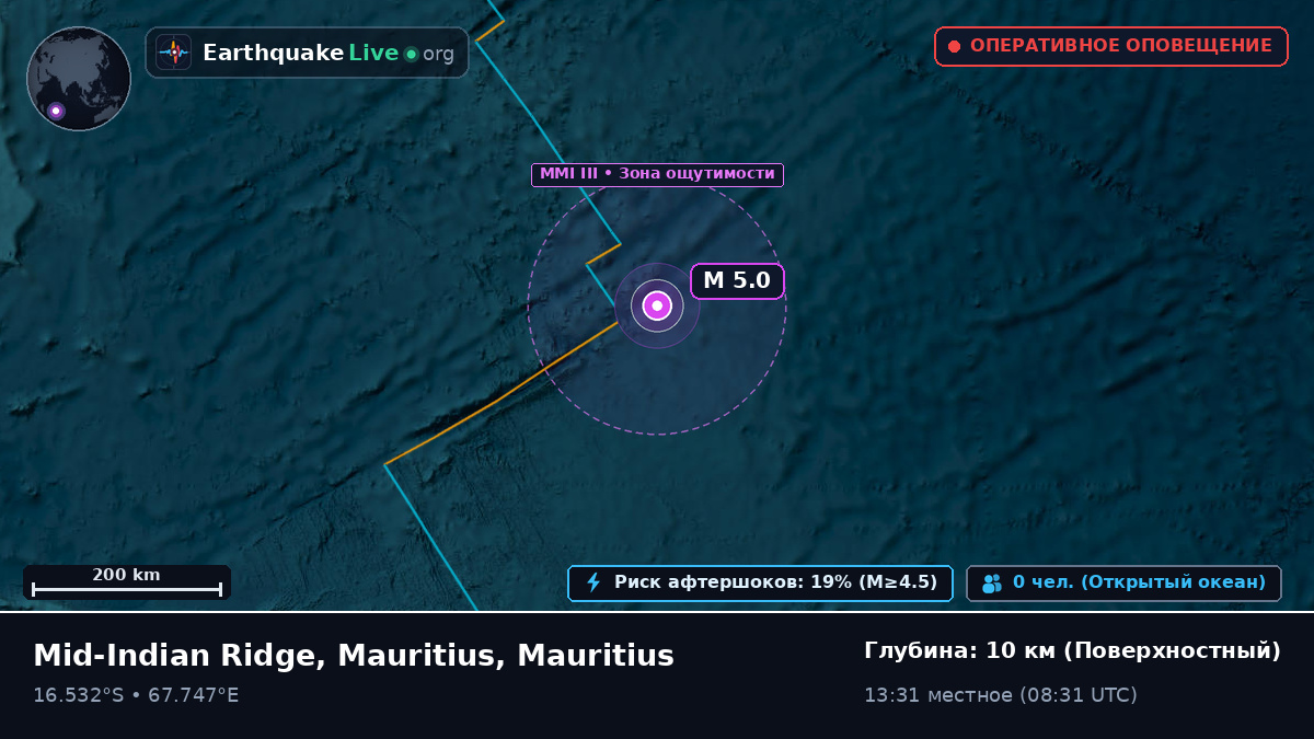 Индийский океан (Mauritius)