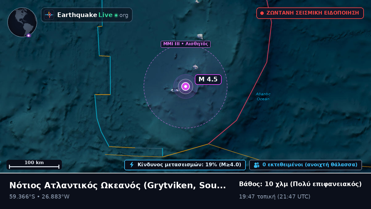 Νότιος Ατλαντικός Ωκεανός (South Georgia and the Islands)