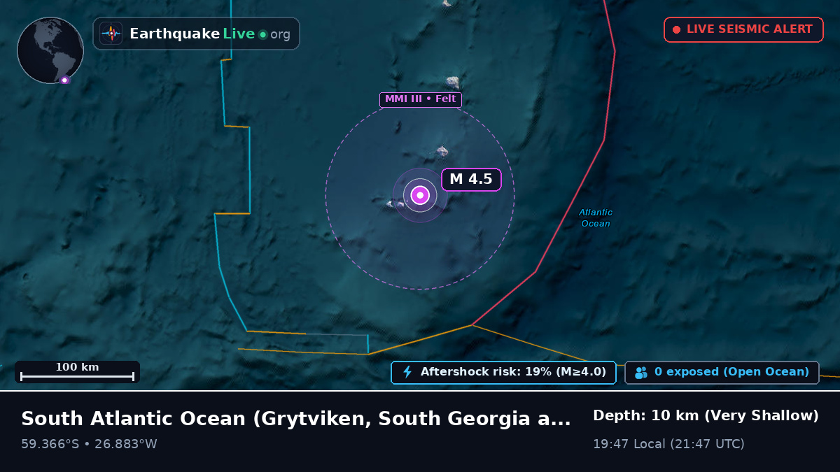 South Atlantic Ocean (South Georgia and the Islands)