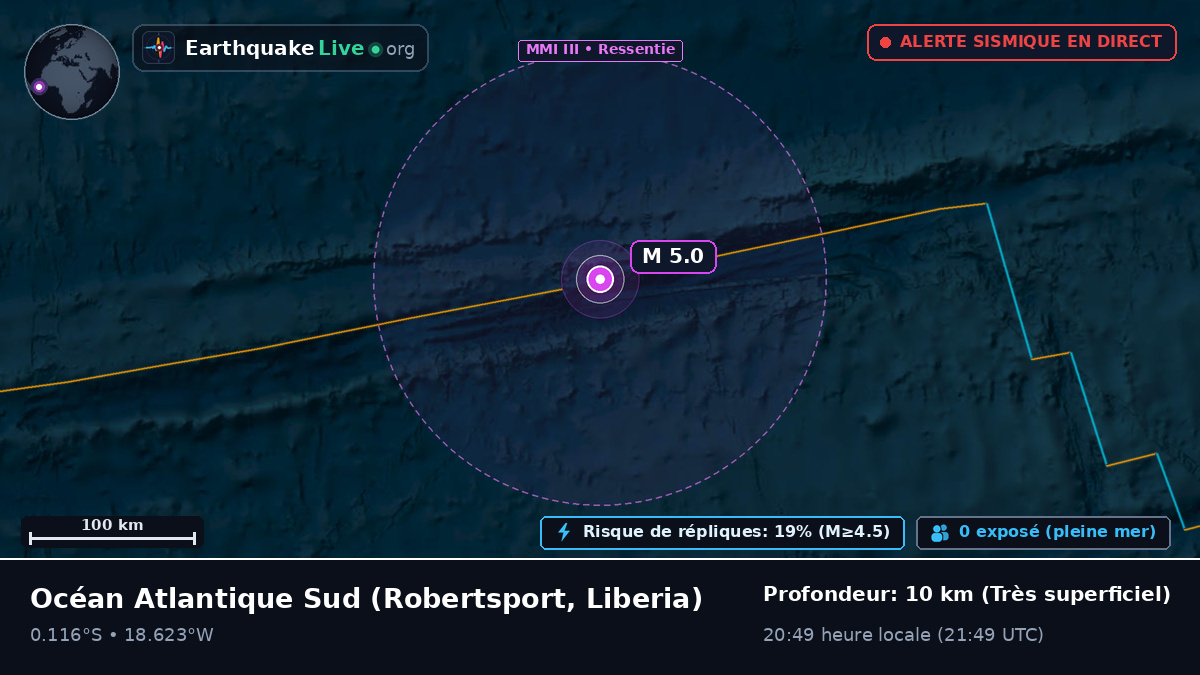Océan Atlantique Sud (Liberia)