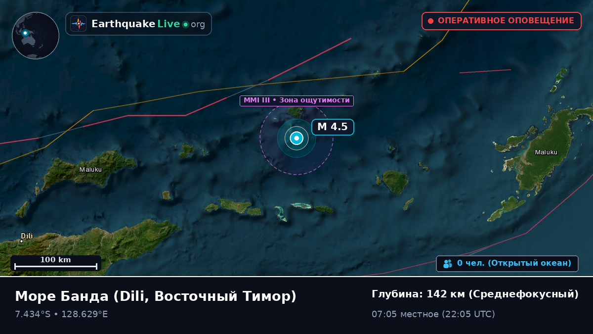 Море Банда (Восточный Тимор)
