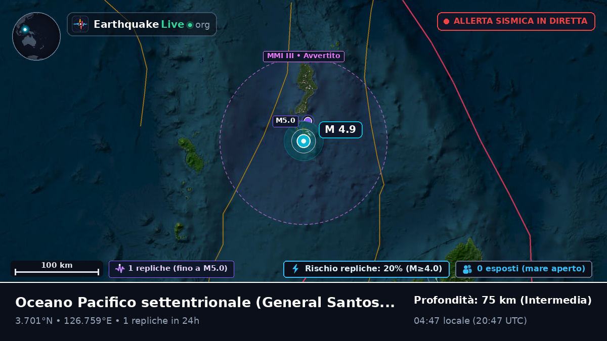 Oceano Pacifico settentrionale (Filippine)
