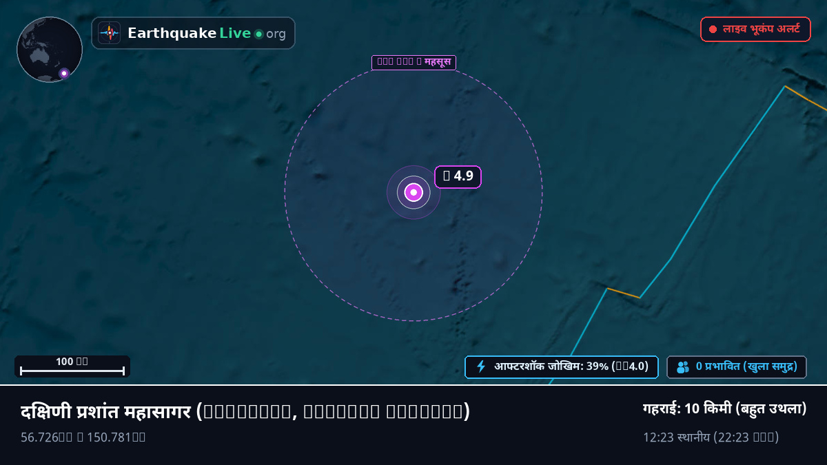 दक्षिणी प्रशांत महासागर (Chatham Islands)