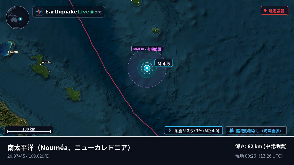 南太平洋 (ニューカレドニア)