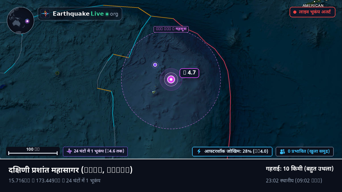 दक्षिणी प्रशांत महासागर (Samoa)