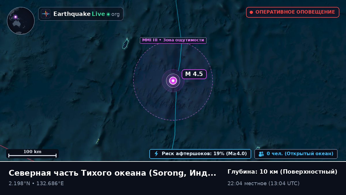 Северная часть Тихого океана (Индонезия)