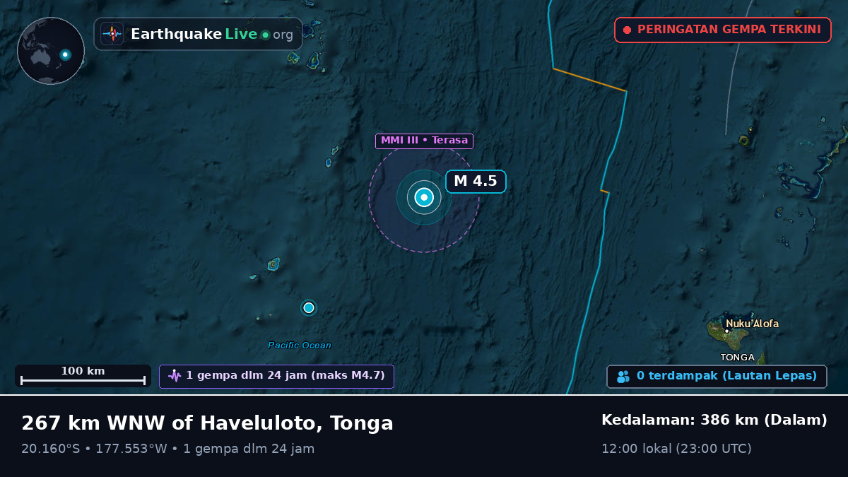 Samudra Pasifik Selatan (Tonga)