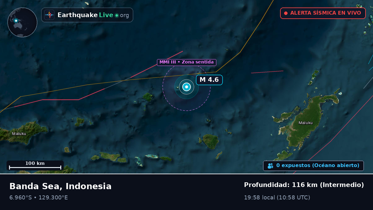 Mar de Banda (Indonesia)