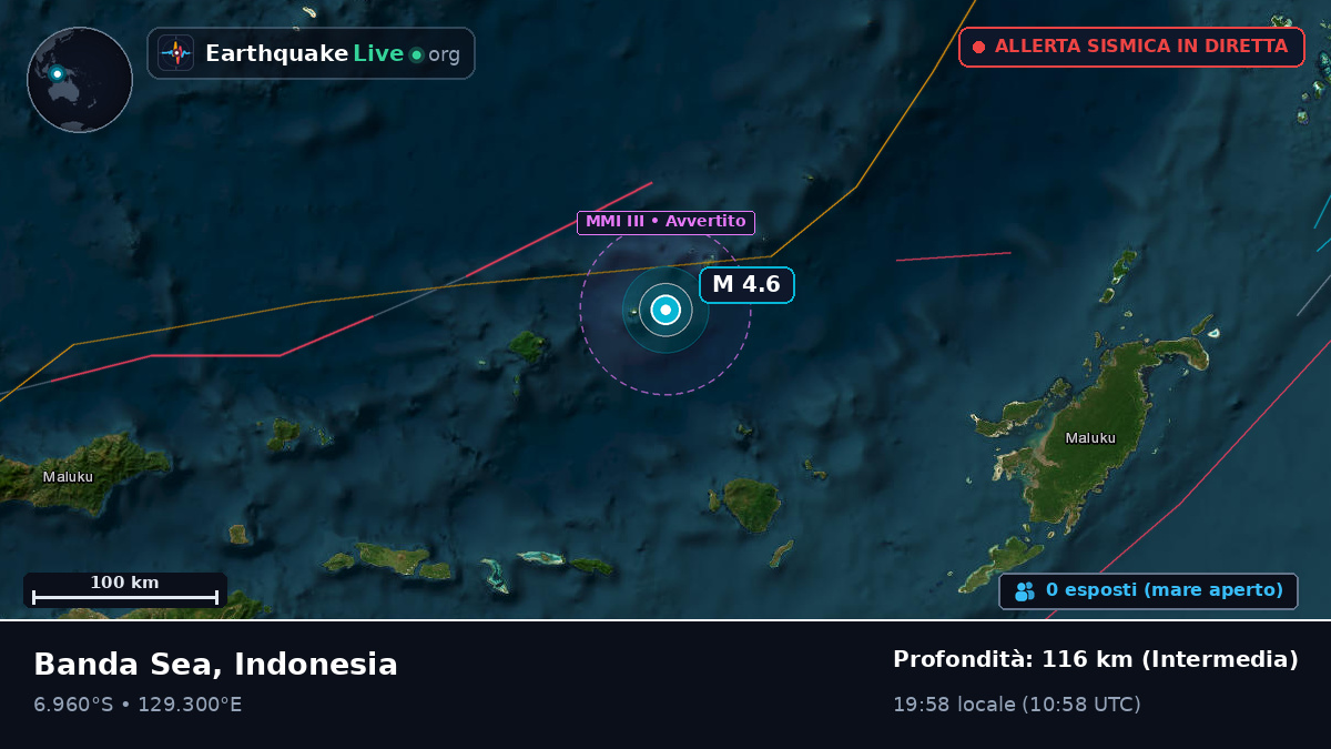 Mare di Banda (Indonesia)