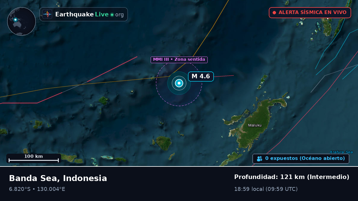 Mar de Banda (Indonesia)