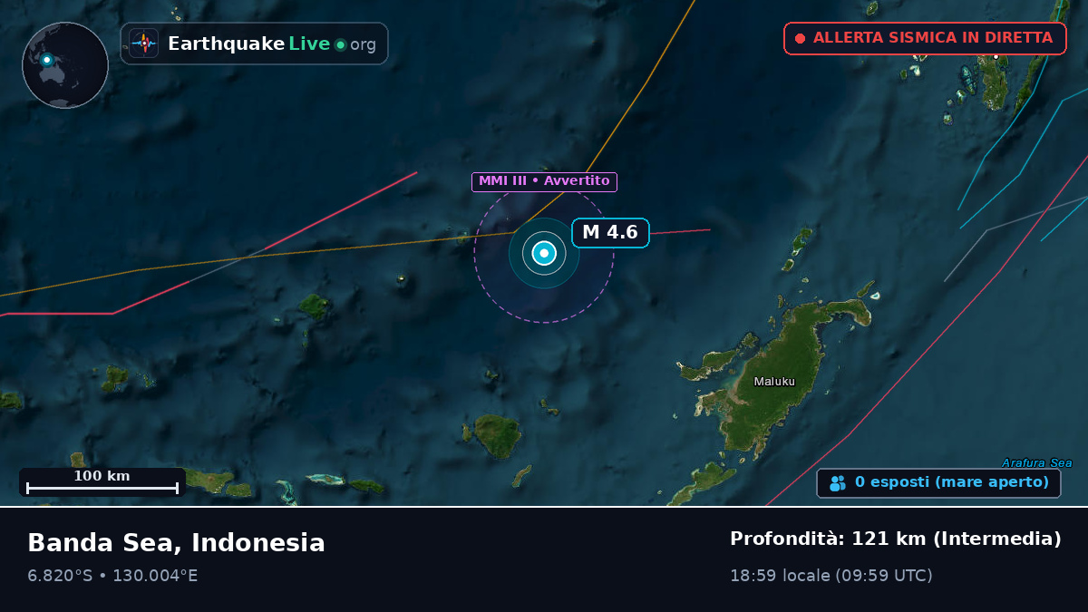 Mare di Banda (Indonesia)