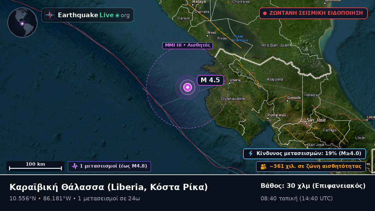 Καραϊβική Θάλασσα (Κόστα Ρίκα)