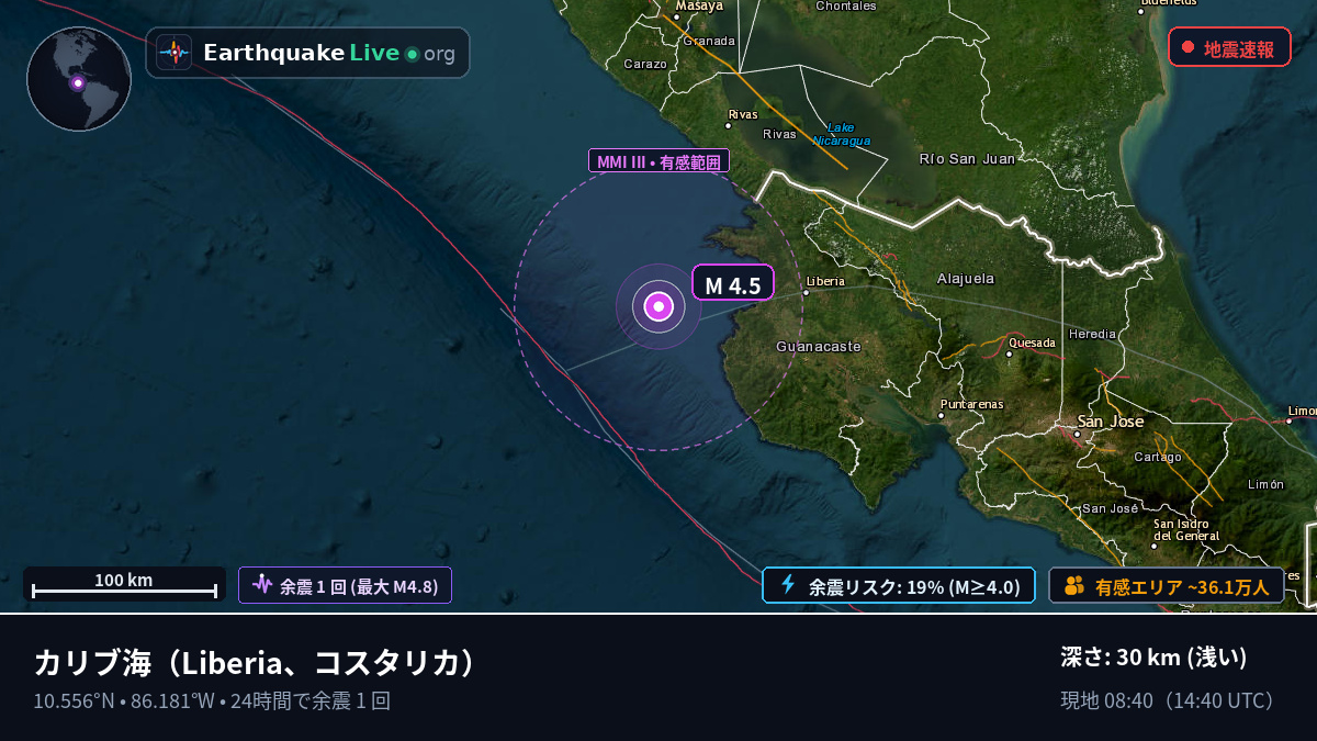 カリブ海 (コスタリカ)
