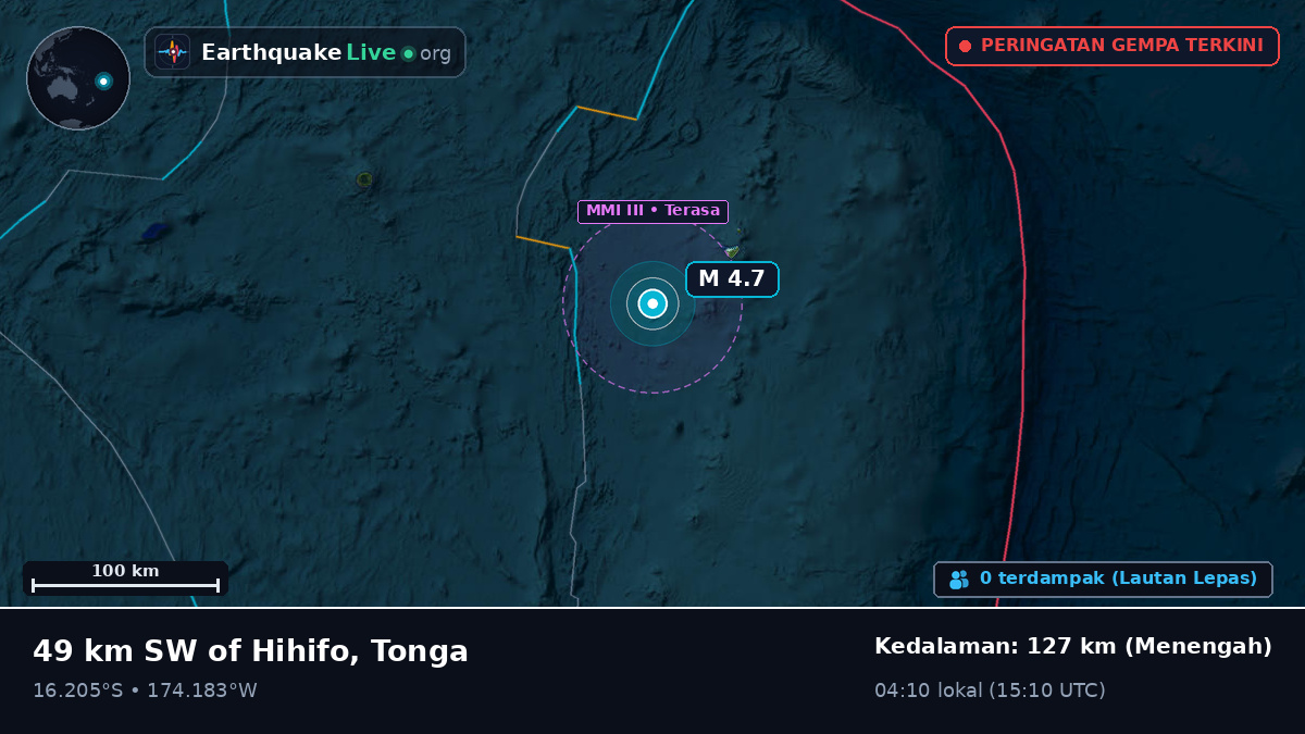 Samudra Pasifik Selatan (Tonga)