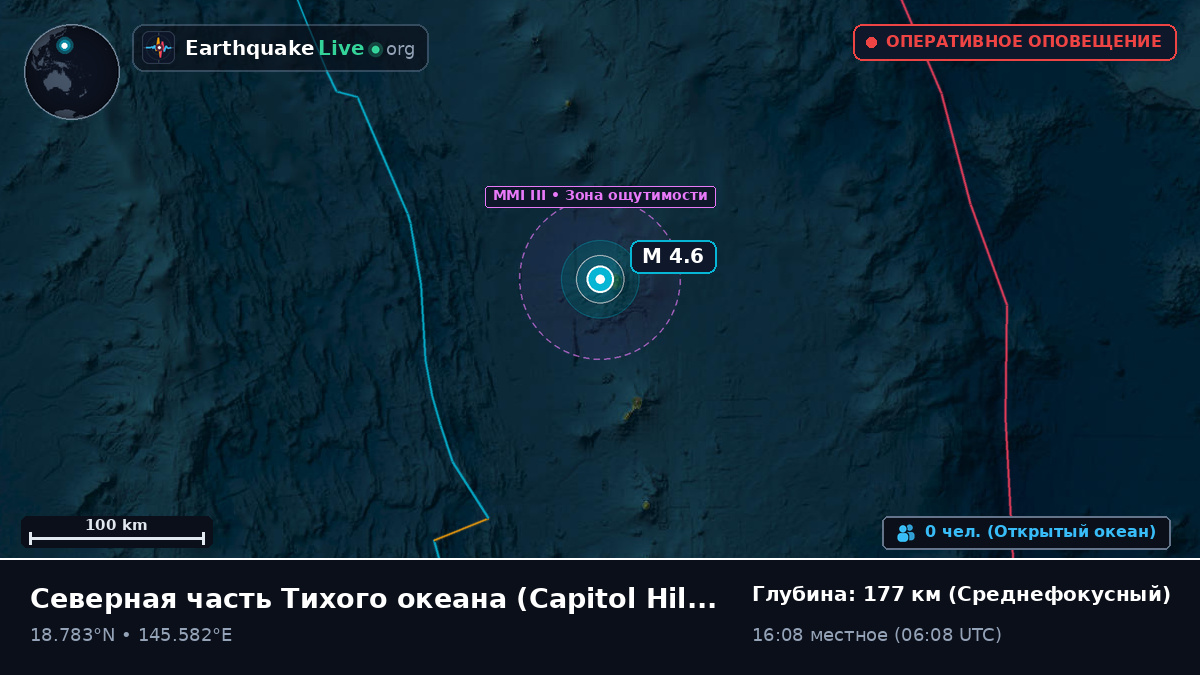 Северная часть Тихого океана (Northern Mariana Islands)