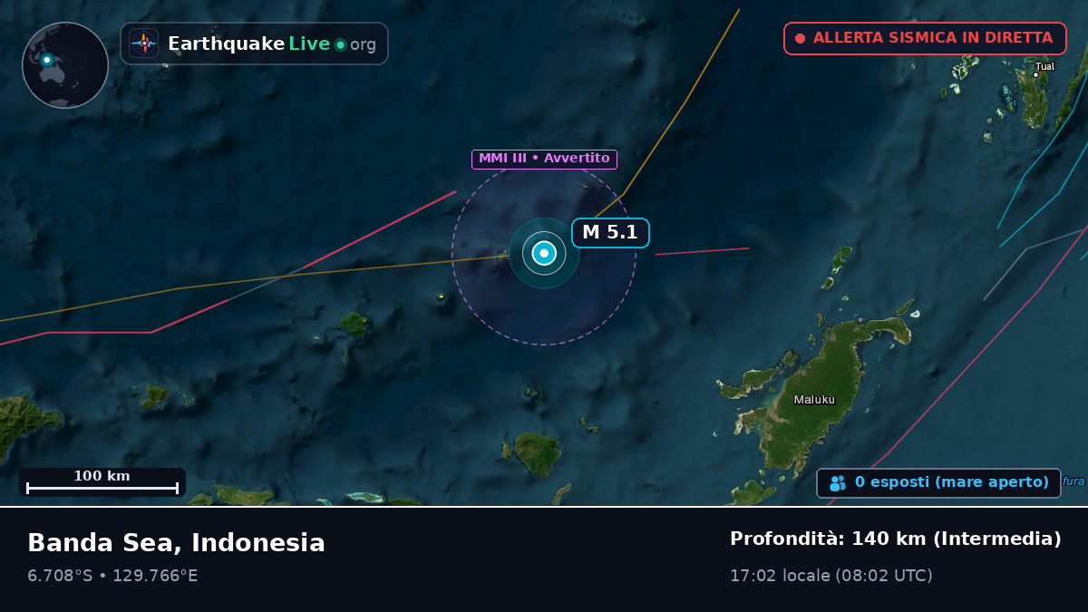Mare di Banda (Indonesia)
