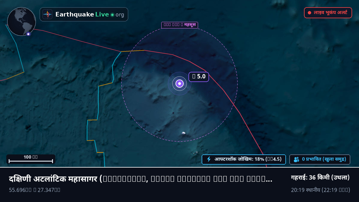 दक्षिणी अटलांटिक महासागर (South Georgia and the Islands)