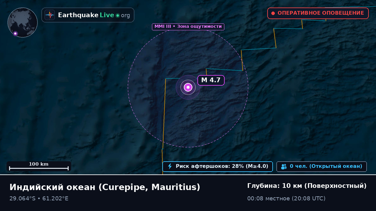 Индийский океан (Mauritius)