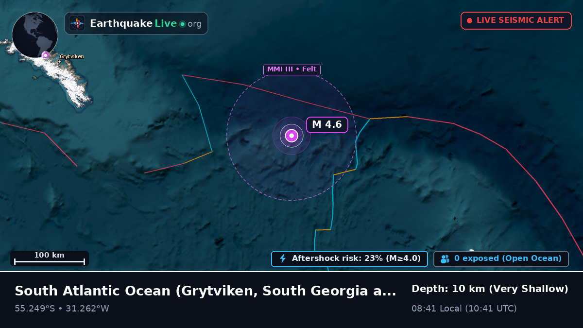 South Atlantic Ocean (South Georgia and the Islands)