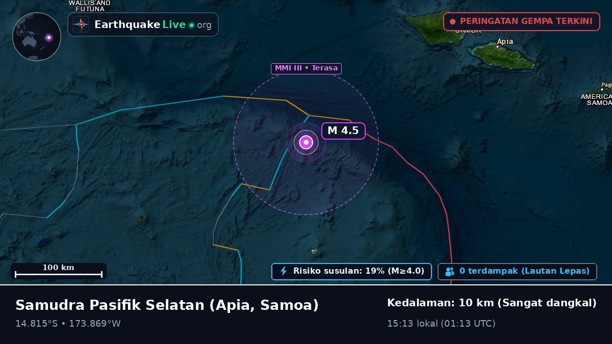 Samudra Pasifik Selatan (Samoa)