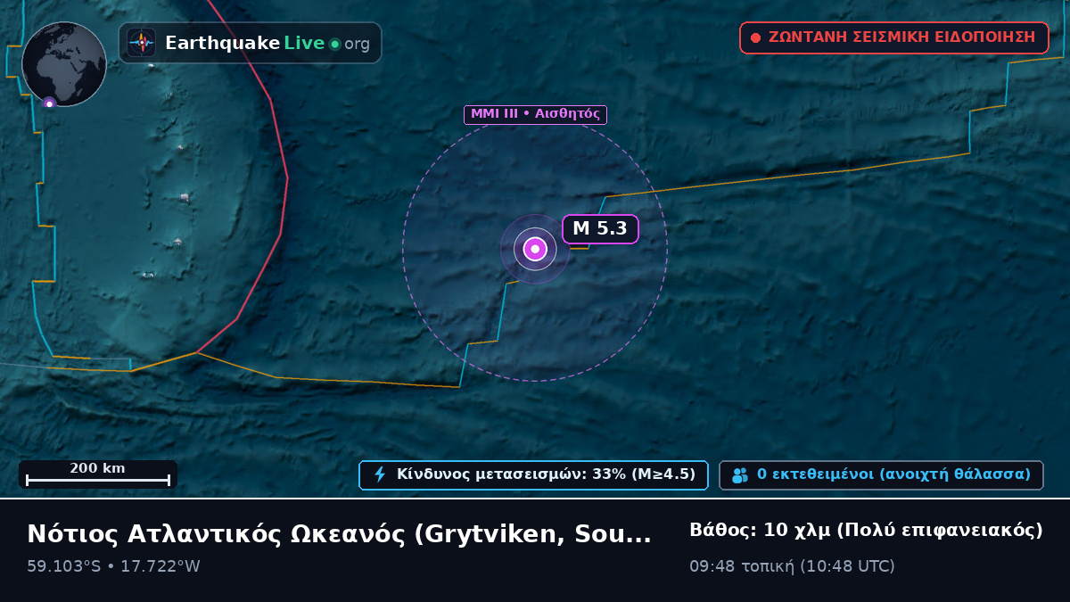Νότιος Ατλαντικός Ωκεανός (South Georgia and the Islands)
