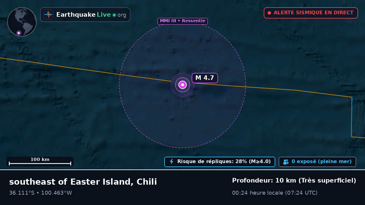 Océan Pacifique Sud (Chili)
