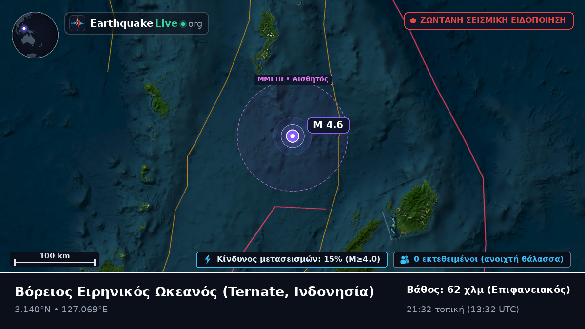 Βόρειος Ειρηνικός Ωκεανός (Ινδονησία)