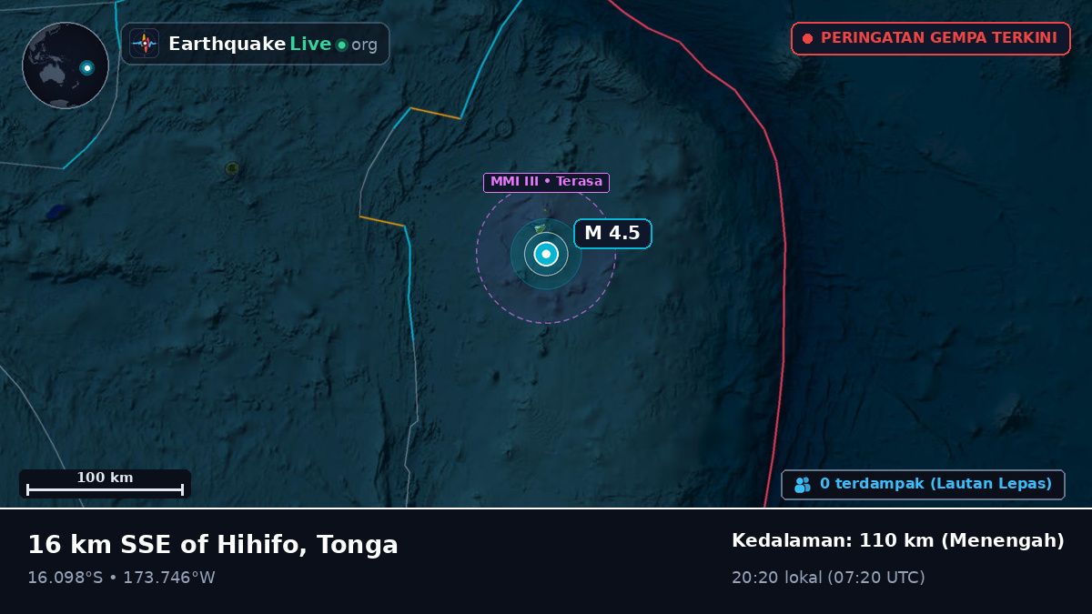 Samudra Pasifik Selatan (Tonga)
