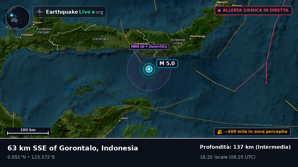 Mare delle Molucche (Indonesia)