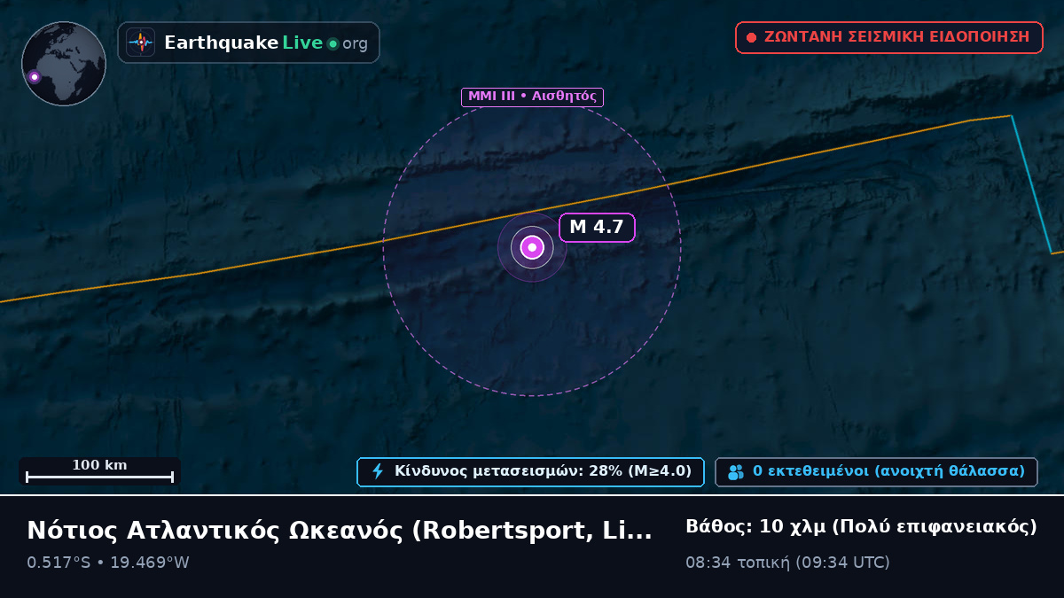 Νότιος Ατλαντικός Ωκεανός (Liberia)
