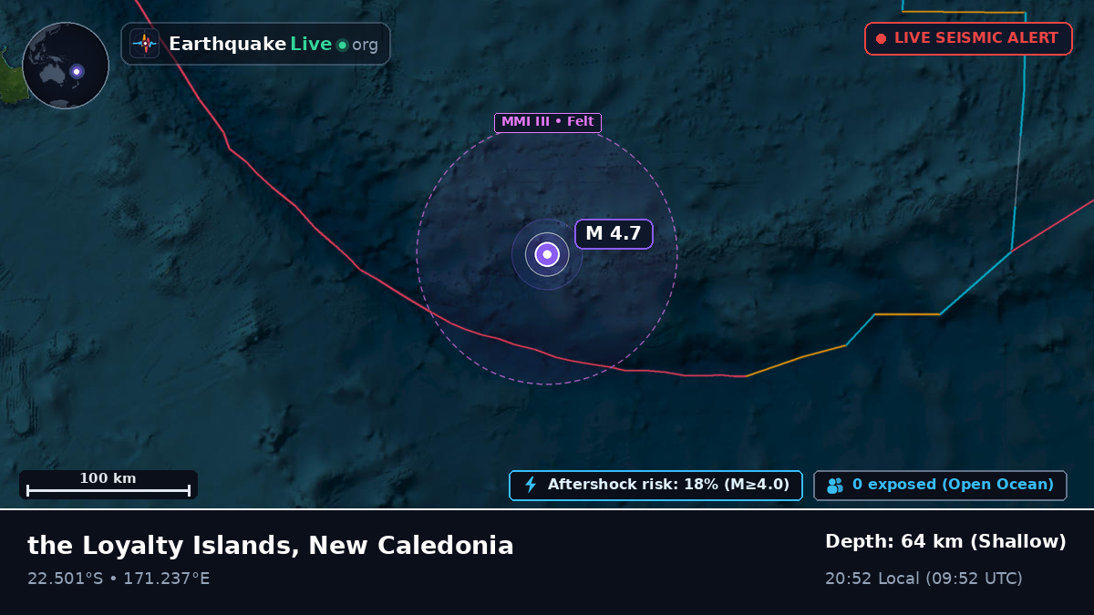 South Pacific Ocean (New Caledonia)