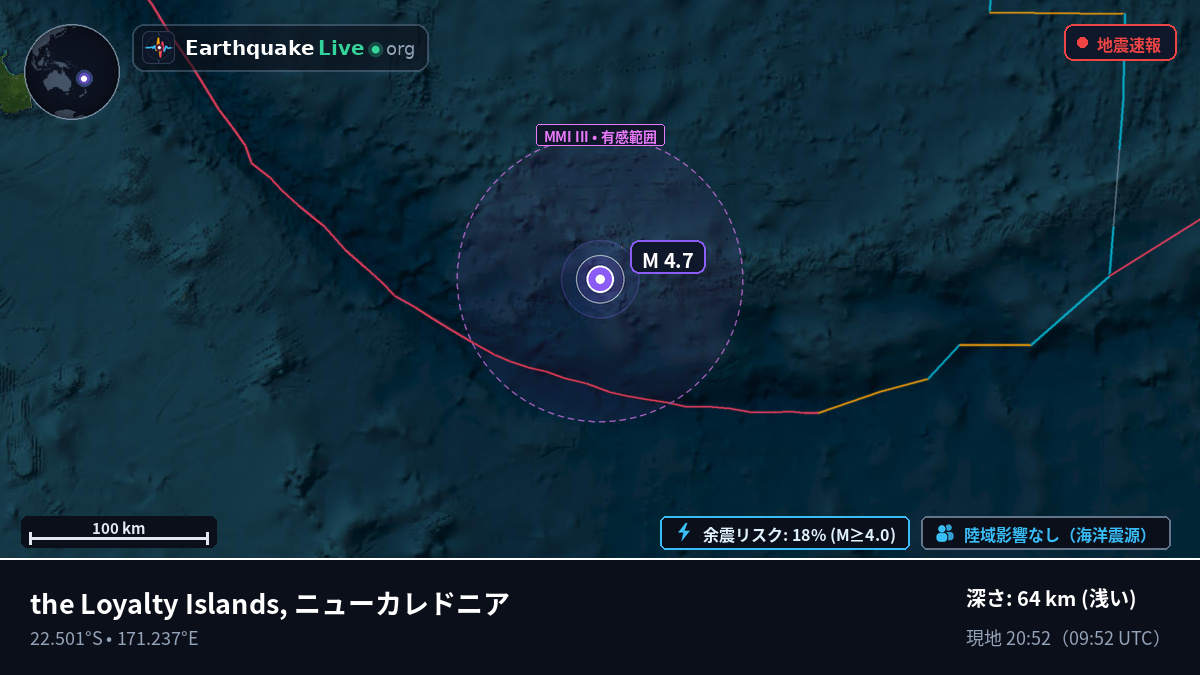 南太平洋 (ニューカレドニア)