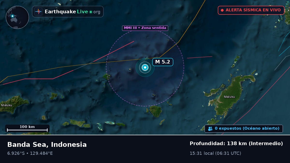 Mar de Banda (Indonesia)